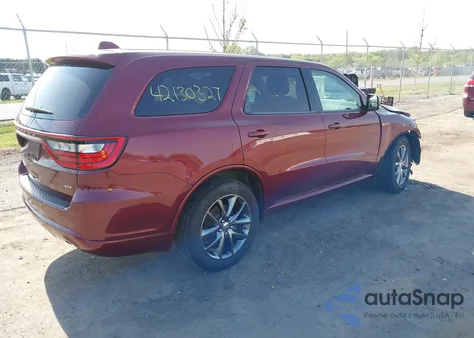 2017 Dodge Durango Gt Awd z USA, uszkodzony, nr VIN 1C4RDJDG1HC817528
